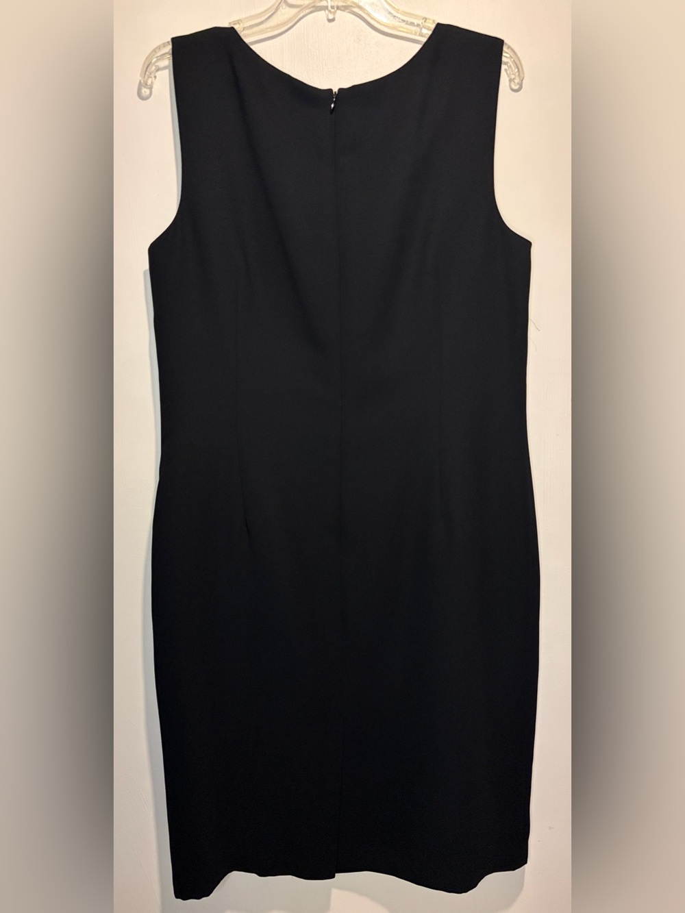 Talbots NWT Classic Little Black Dress Sleeveless Sheath Size 16 - Picture 2 of 8